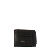Aeronautica Militare Porta carte di credito in pelle - 1
