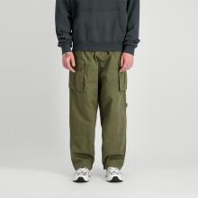 ALIN Pantaloni Ripstop Patchwork Dark Olive - 2