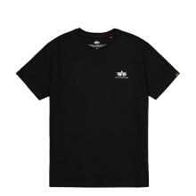 ALIN T-Shirt Basic T Small Logo Black - 1