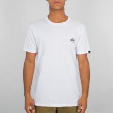 ALIN T-Shirt Basic T Small Logo White - 2
