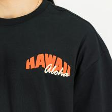 Alpha Industries T-Shirt Hawaii Aloha Back Print Black - 6