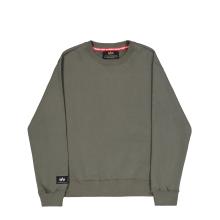 Alpha Industries Felpa Label Backprint Dark Olive - 1