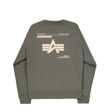 Alpha Industries Felpa Label Backprint Dark Olive - 2