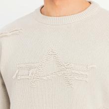 Alpha Industries Felpa Distressed Logo Organic Beige - 6