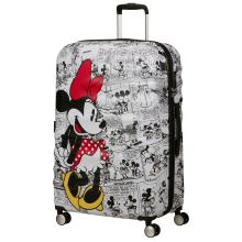 American Tourister Valigia Trolley Grande Wavebreaker 77 cm Minnie Comics White - 1