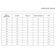 Amish Jeans Jeremiah Straight Denim Bull Off White - 7