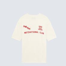Amish T-Shirt Jersey Motivational Club Off White - 2