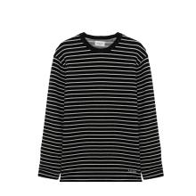 Amish Pullover Stripe Off White Black - 1
