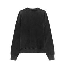 Amish Felpa Crew Man Chaos Black - 2