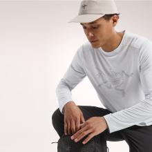 Arc'Teryx Maglia Cormac Logo Solitude Heather Void - 3