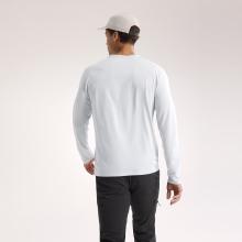 Arc'Teryx Maglia Cormac Logo Solitude Heather Void - 5