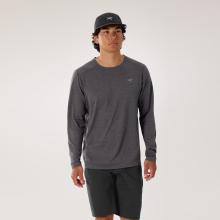 Arc'Teryx Maglia Cormac Crew Black Heather - 2