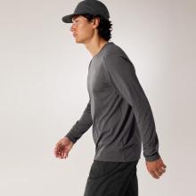 Arc'Teryx Maglia Cormac Crew Black Heather - 5