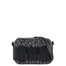 Armani Exchange Camera Case logata con fibbia Beige Nero - 1