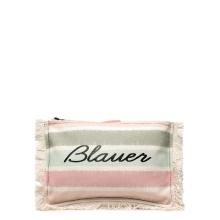 Blauer Busta in Canvas Caramel Righe - 1