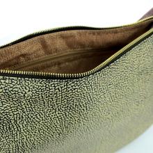 Borbonese Borsa a tracolla Luna Middle Filetto Jet - 4