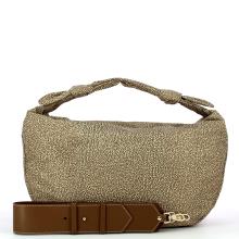 Borbonese Hobo Bag Large Desert - 4