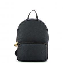 Borbonese Zaino Portrait Medium in Nylon Riciclato Nero - 1