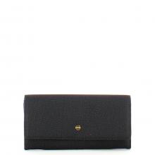 Borbonese Portafoglio Large RFID in Nylon Riciclato Dark Black - 1