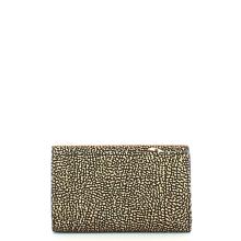 Borbonese Portafoglio Medium RFID in Nylon Riciclato OP Naturale Nero - 2