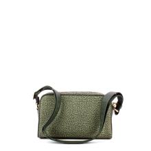 Borbonese Tracollina Small in Nylon Riciclato Clay Grey - 3