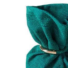 Borbonese Trésor Small Peacock Bucket Bag - 4