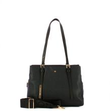 Borbonese Borsa a spalla Medium Dark Black - 4