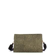 Borbonese Borsa a tracolla Small Op Naturale Nero - 1