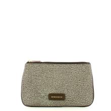 Borbonese Bustina Piatta Tortora Marrone - 1