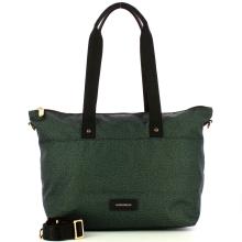 Borbonese Borsa Shopping Large Peltro - 4