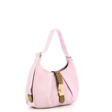 Borbonese Hobo Cortina Small Ortensia Op Naturale - 2