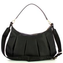 Borbonese Hobo Medium Dark Black - 3