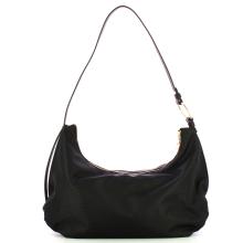 Borbonese Hobo Medium Dark Black - 3