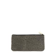 Borbonese Bustina Piatta Potadocumenti OP Naturale Nero - 2