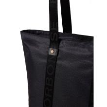 Borbonese Shopper Eco Line Medium Dark Black - 6