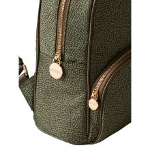 Borbonese Zaino Medium Verde Militare - 3