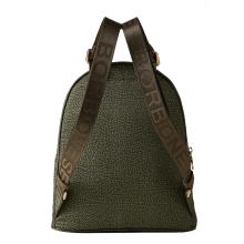 Borbonese Zaino Medium Verde Militare - 5