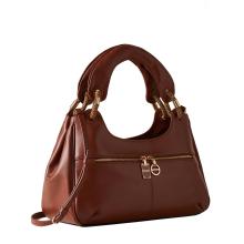 Borbonese Borsa a mano in pelle Cuoio OP Naturale - 3