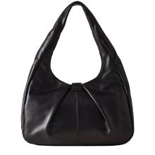 Borbonese Hobo Bag Cortina Medium Nero - 4