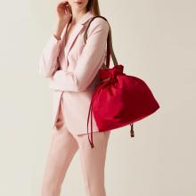 Borbonese Secchiello Large Nero Borgogna OP Naturale - 2