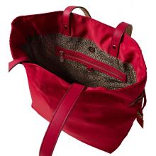 Borbonese Borsa Shopping M Borgogna Op Naturale - 5