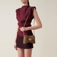 Borbonese Mini Borsa a tracolla Coquette OP Naturale - 6