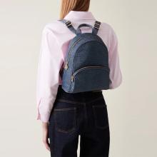 Borbonese Zaino Medium Denim - 2