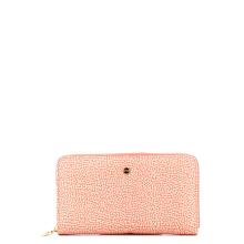 Borbonese Lipstick Zip Around Large Wallet with RFID made of Recycled Nylon - 1