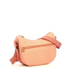 Borbonese Luna Small Lipstick Recycled Nylon Bag with pocket - 2