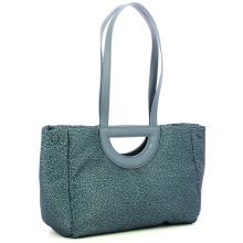 Borbonese Bouche Shopper Medium Denim - 2