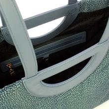 Borbonese Bouche Shopper Medium Denim - 4