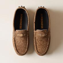 Borbonese Mocassini Car Shoe OP Naturale - 3