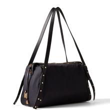 Borbonese Bauletto Metropole Medium Dark Black - 2