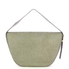 Borbonese Borsa a spalla Hobo M Clay Grey - 3